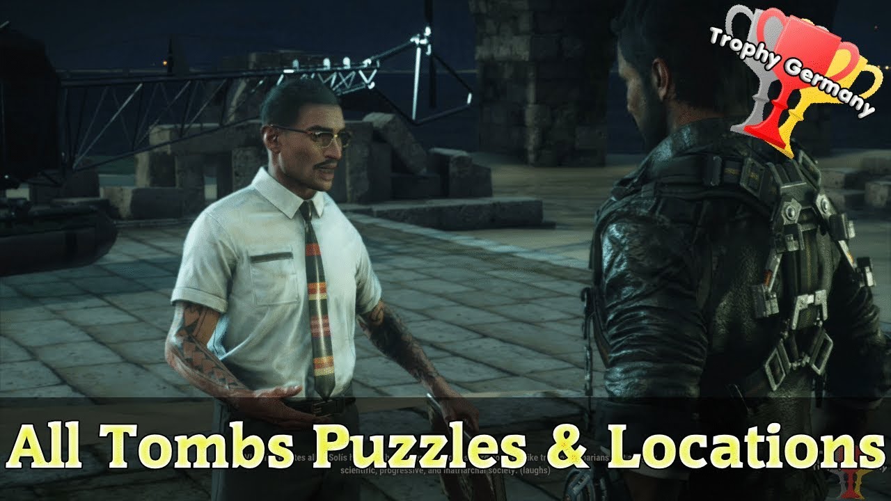 Just Cause 4 - All Tombs Puzzles & Locations (Knowledge Is Power Trophy)