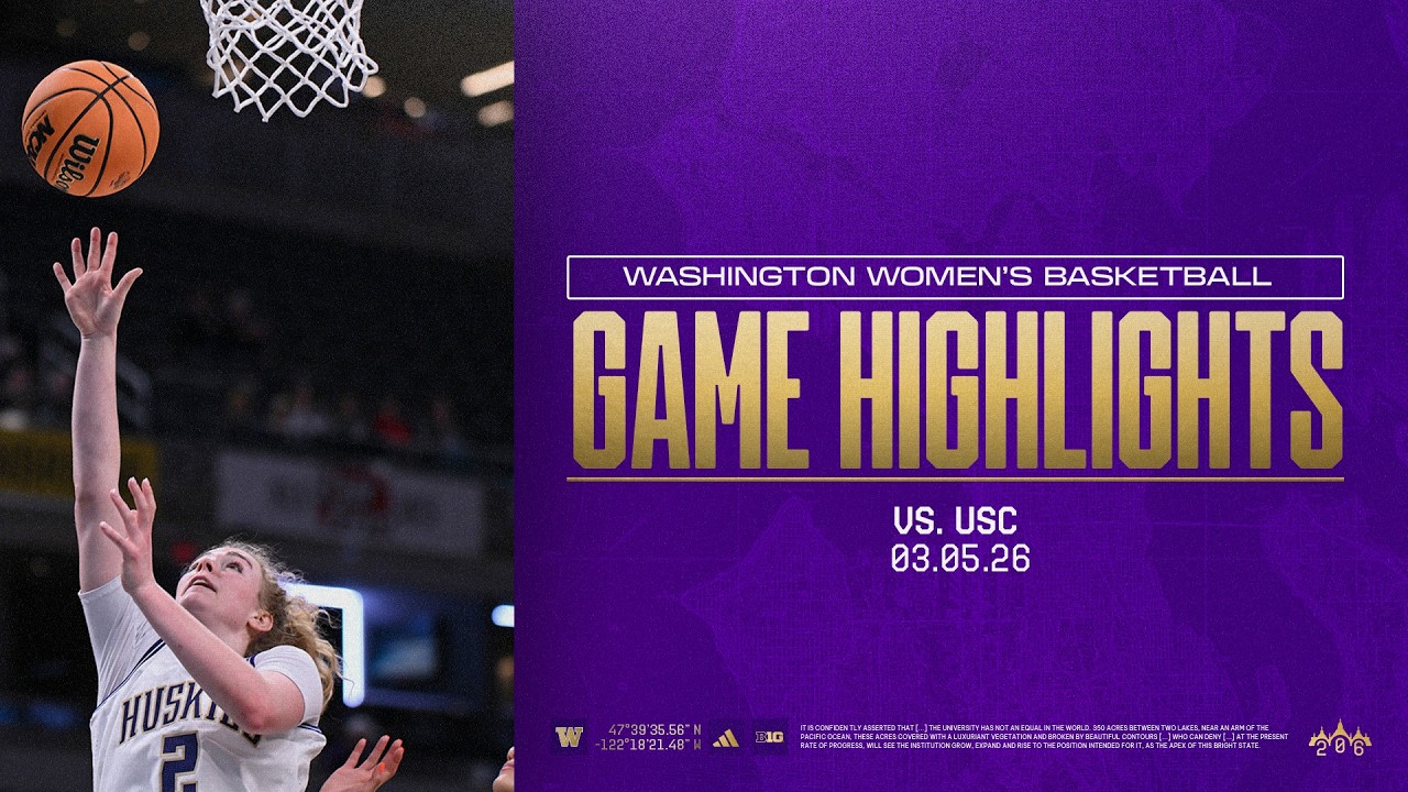 Washington 76, USC 64 | Huskies Highlights