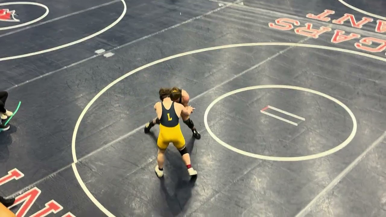 Sectional second round Joseph Fitak verse E. Worwa in Conan high school Hoffman estate