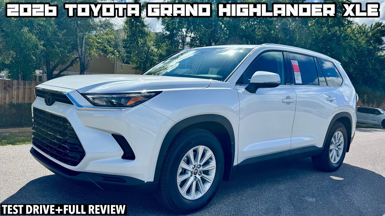 2026 Toyota Grand Highlander XLE: TEST DRIVE+FULL REVIEW
