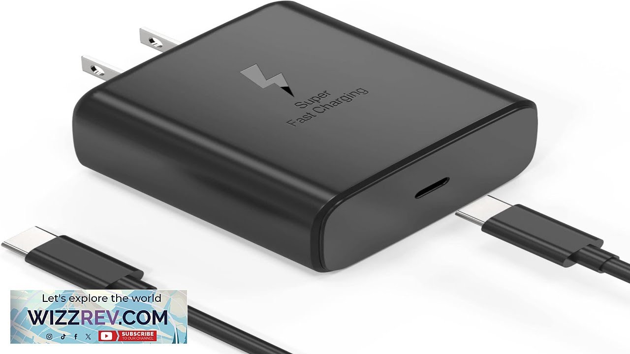 45W Super Fast Charger USB C Android Phone Charger Fast Charging Review