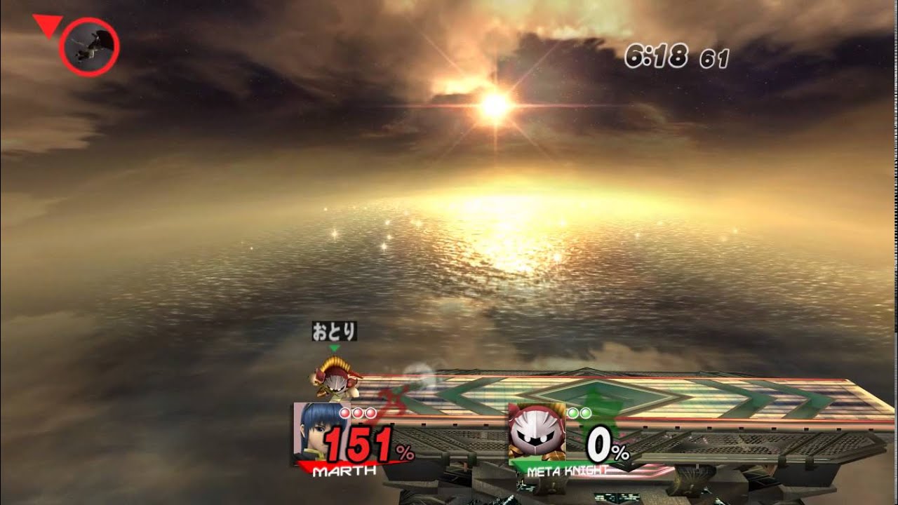 [SSBB] Otori(MK) vs Mikeneko(Marth) 3 [Friendlies]