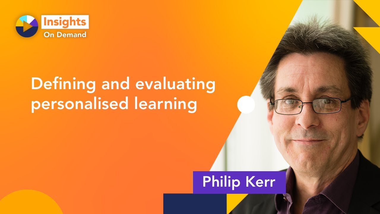 Defining and evaluating personalised learning with Philip Kerr