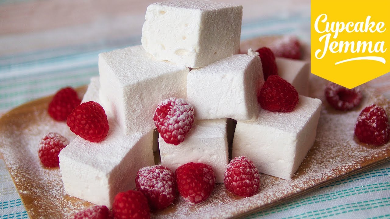 Easy Marshmallow Recipe feat. Happy Mallow | Cupcake Jemma