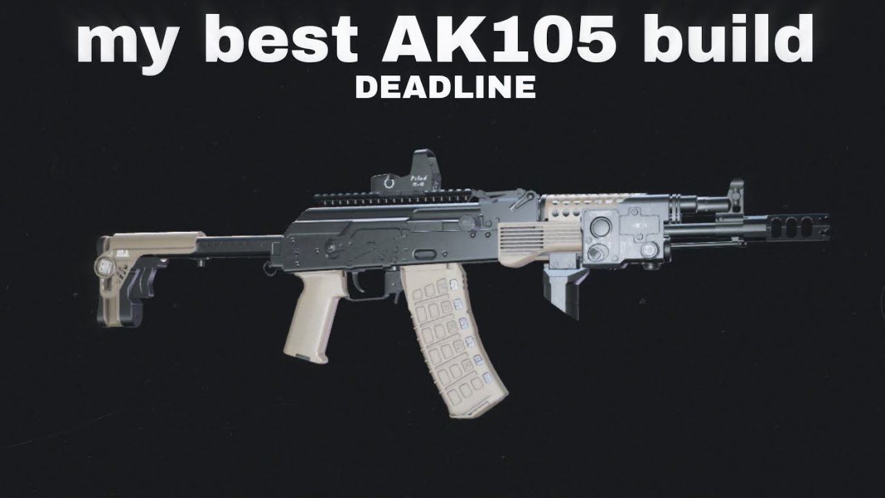My favorite and best AK105 build | ROBLOX DEADLINE