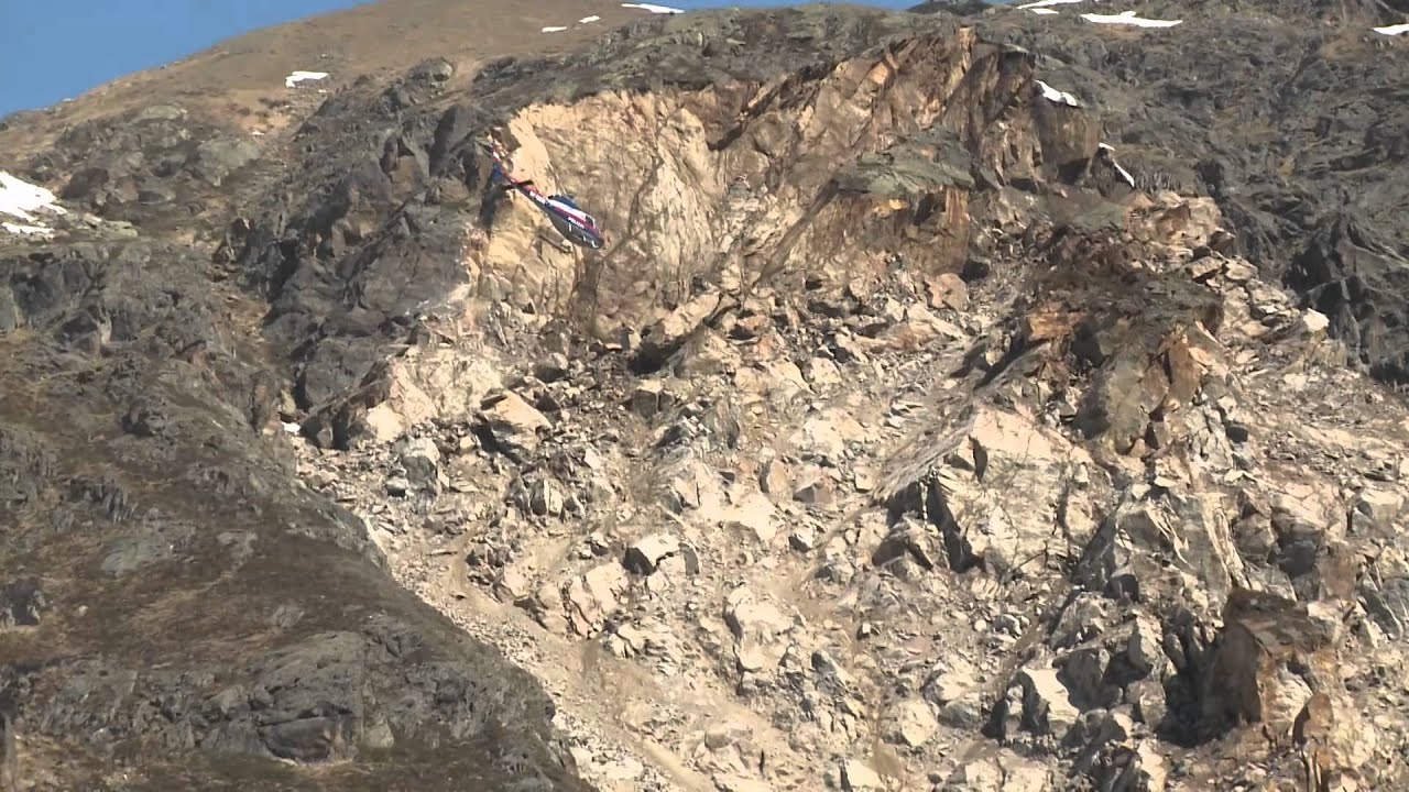 Felssturz im Taschachtal in Tirol - Unser Land Tirol