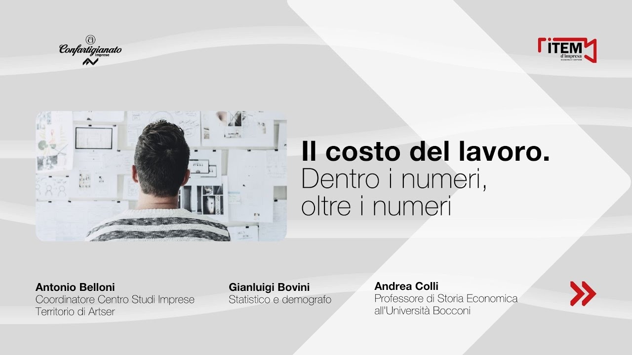 Il costo del lavoro. Dentro i numeri, oltre i numeri