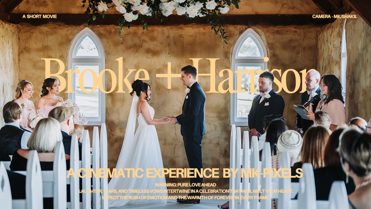 Brooke + Harrison // Peppers Creek Barrel Room & Chapel // Hunter Valley Wedding Film // MK-PIXELS