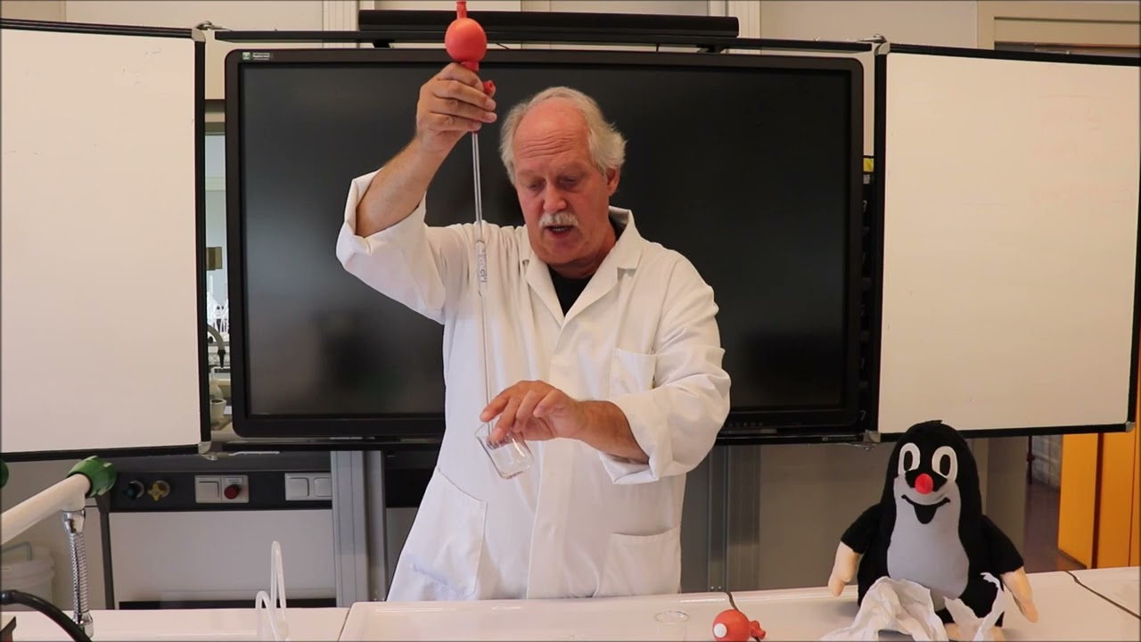 De pipetteerballon en het gebruik hiervan.