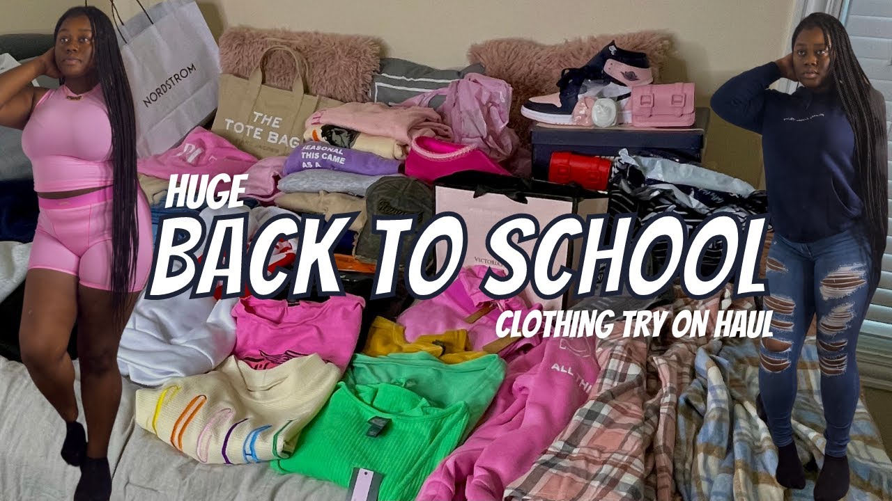 HUGE BACK TO SCHOOL CLOTHING HAUL 2022 (skims, PLT, ugg, & more)