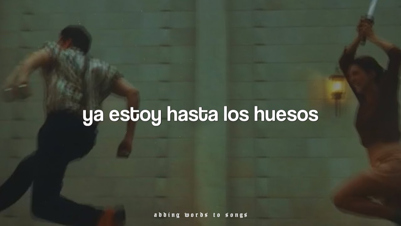 Lasso - Corriendo Con Tijeras // Letra + Video Oficial