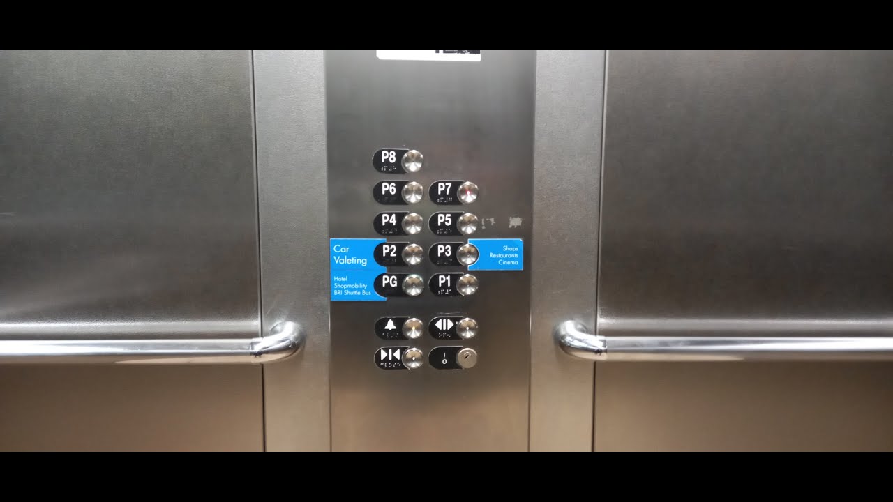 Awesome!! 2008 Otis Gen2 lifts at Cabot Circus Car Park in Bristol