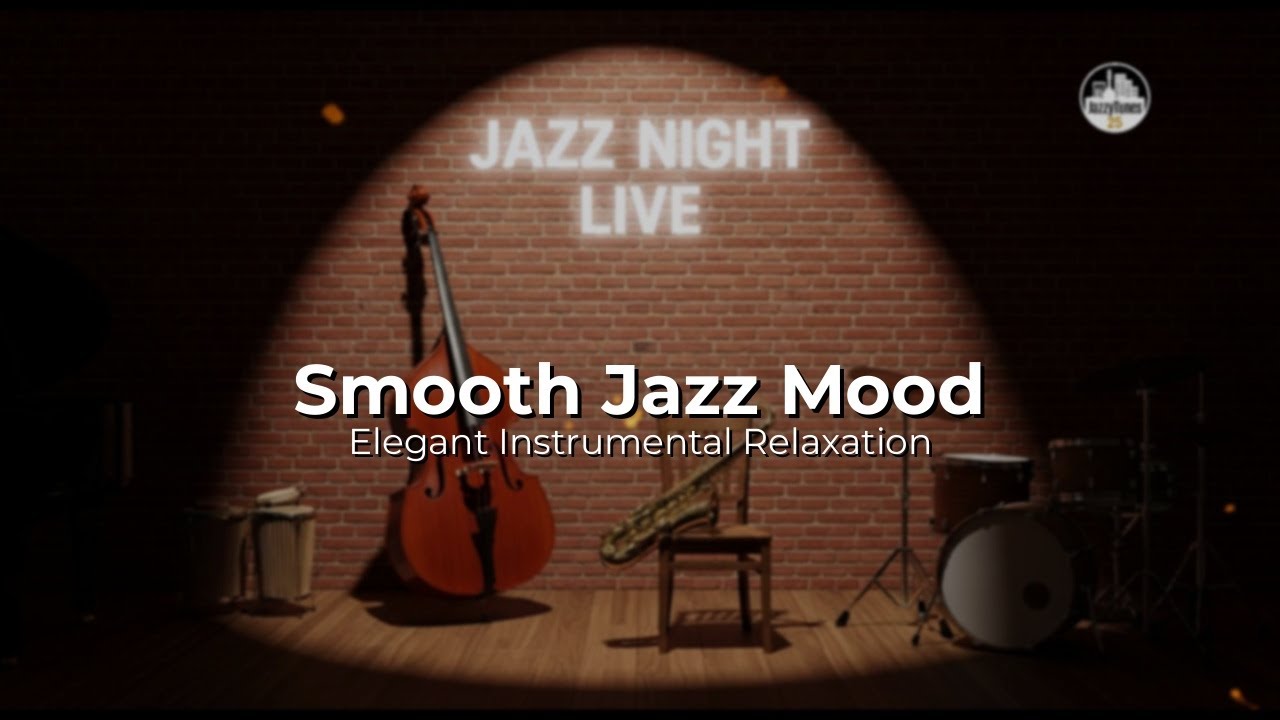 Smooth Night Jazz Melodies: Your Elegant Instrumental Relaxation Playlist