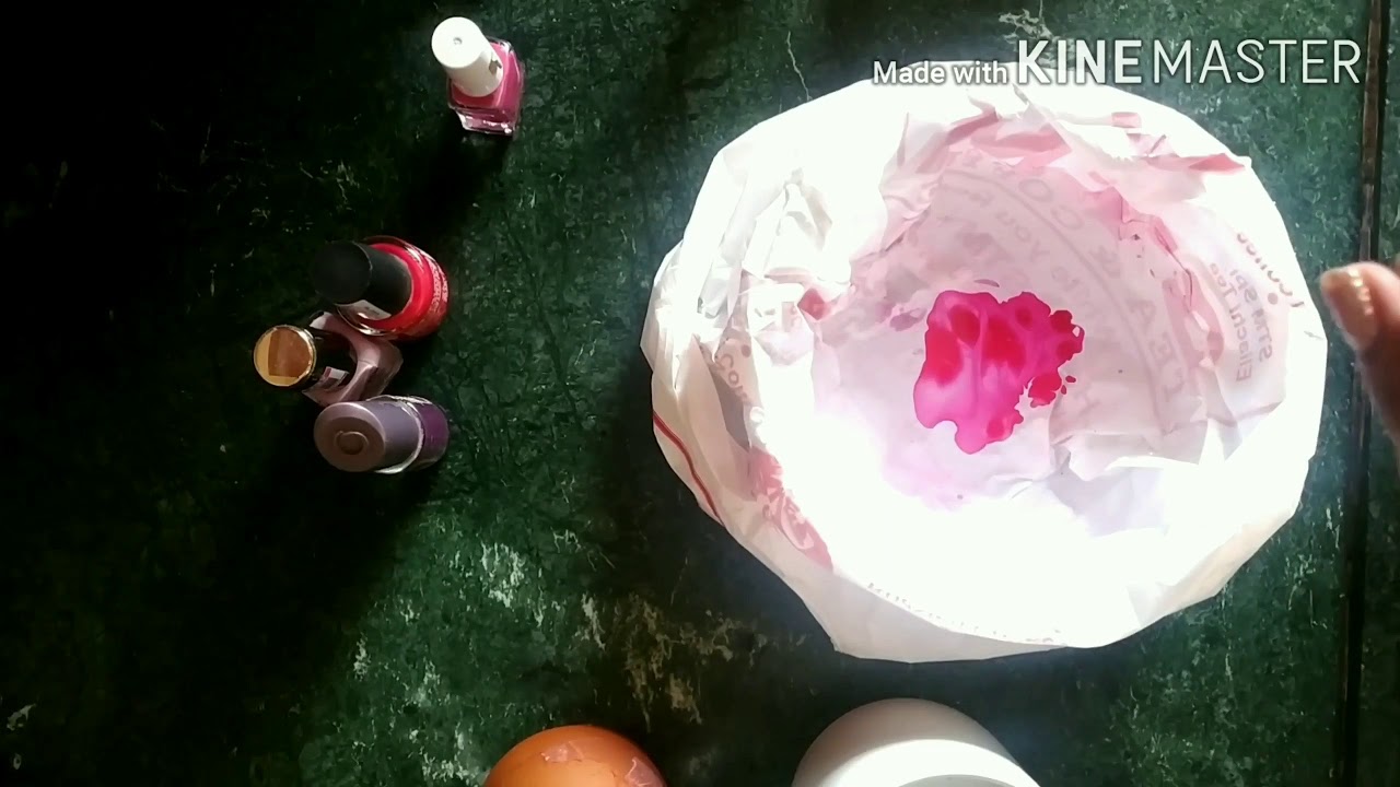 Coffee mug painting- marble effect