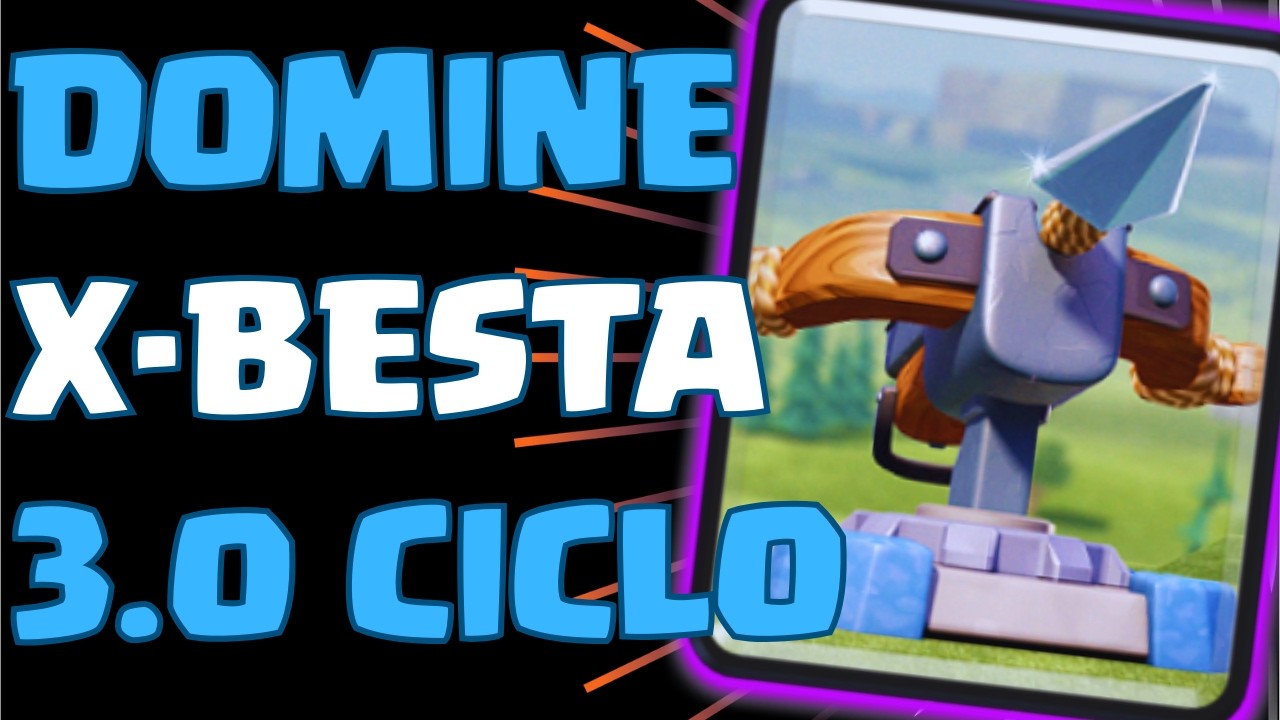 😮 DOMINE O DECK DE X-BESTA 3.0 COM ESSAS DICAS! VEJA ESSE VÍDEO ANTES DE JOGAR! - Clash Royale