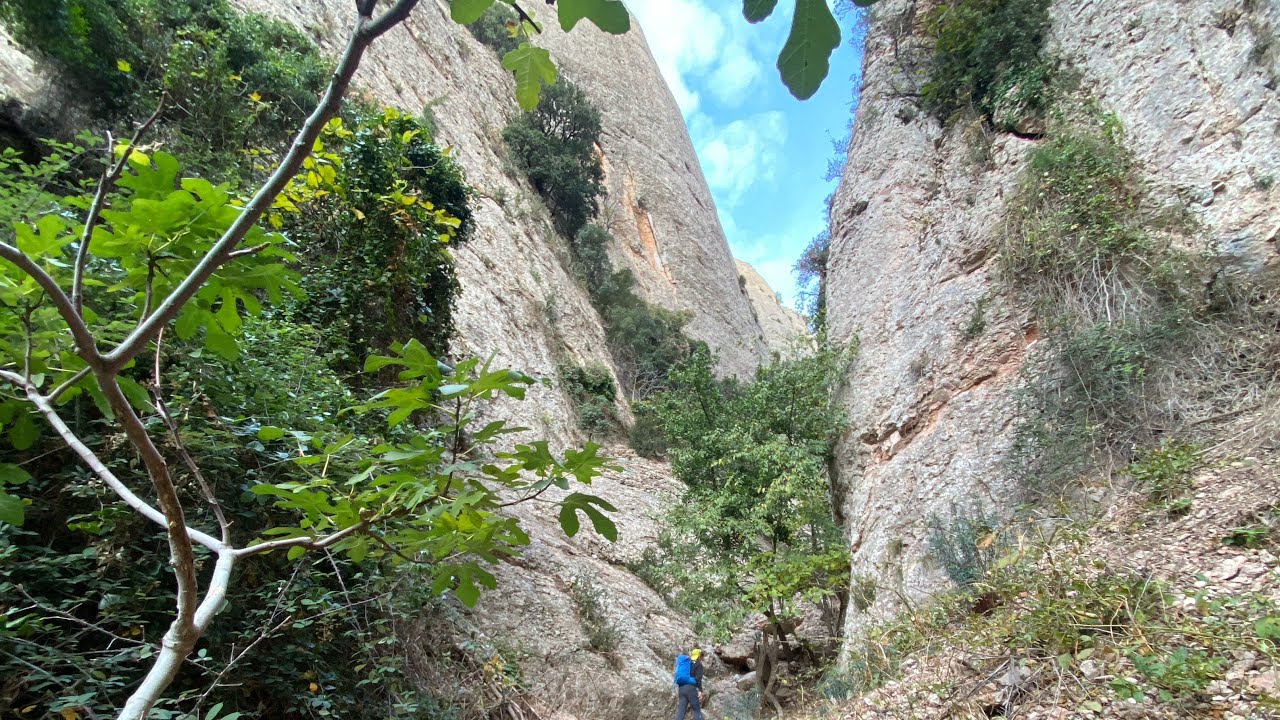 Canals de l’Artiga Alta i de l’Ermità Mort a Montserrat