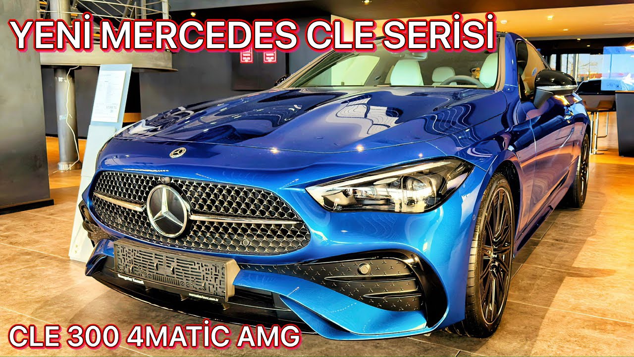 YENİ MERCEDES CLE 300 COUPE 4MATİC TÜRKİYE'DE | 2.0 258HP + 23 HP MİLD HYBRİD | BAYİ İNCELEME