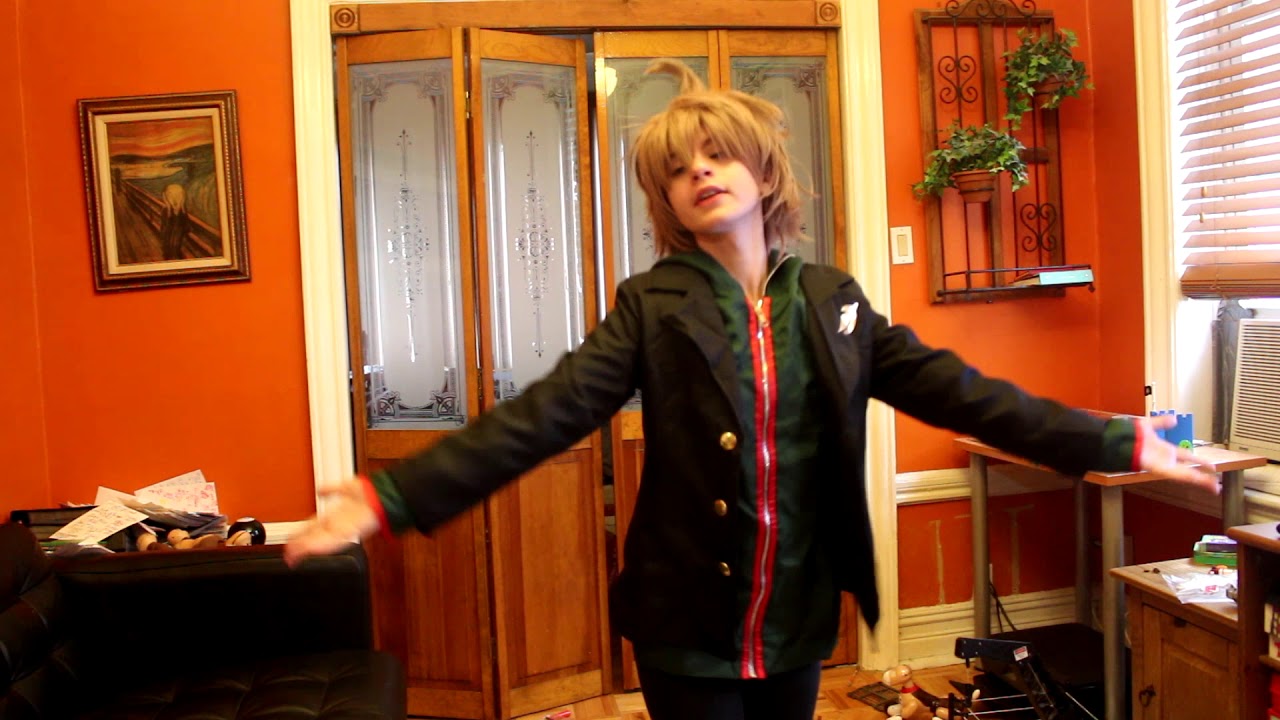 Naegi Makoto Dances To Love Live... And Fails.