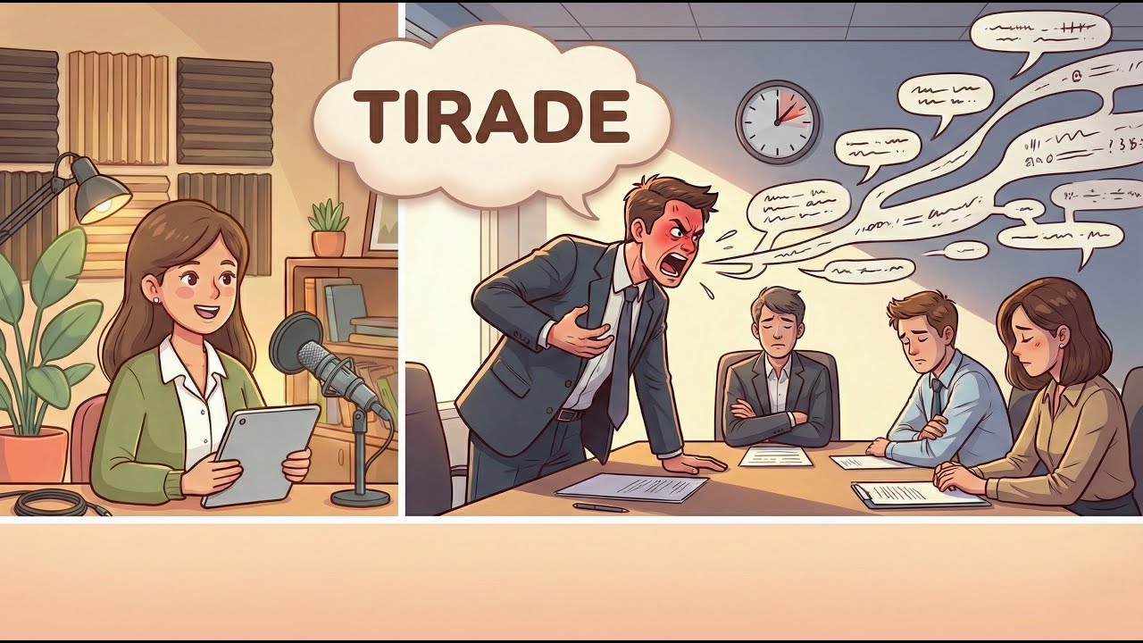 EP.018 – “Tirade” | GRE Vocabulary Podcast | WordBuddy-GRE-Cast