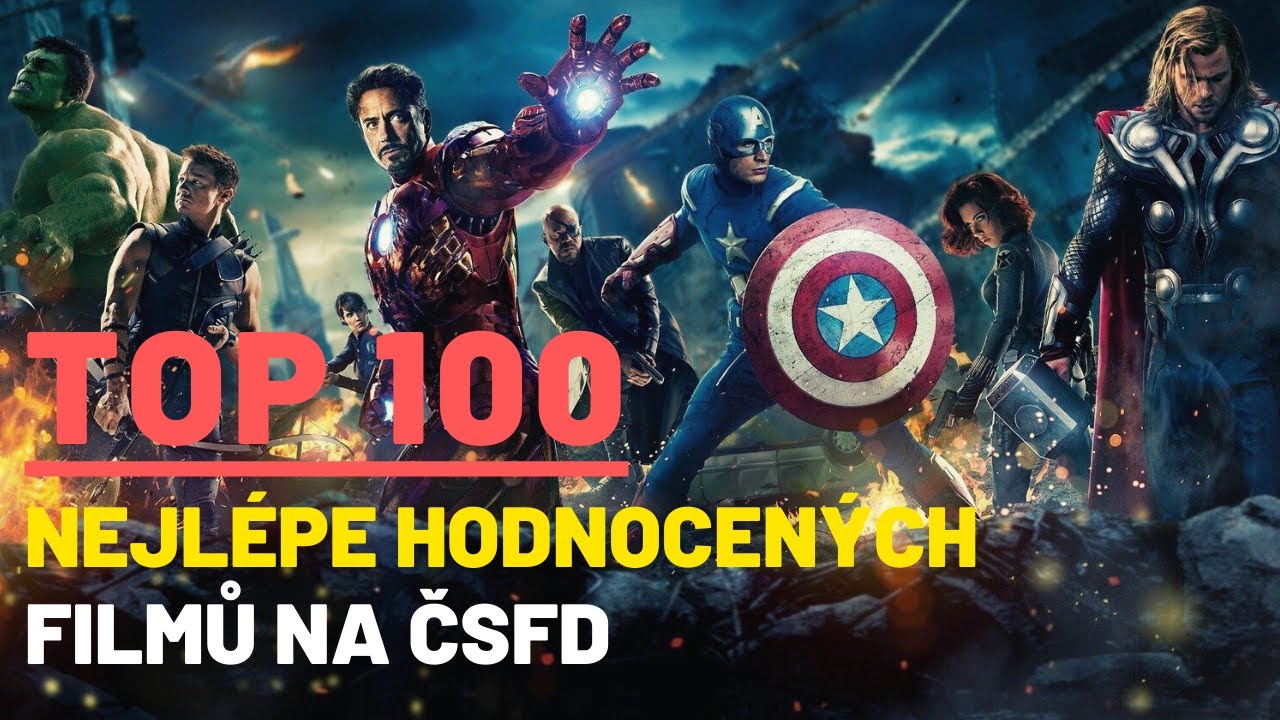 TOP 100 Nejl&eacute;pe Hodnocen&yacute;ch Filmů na ČSFD