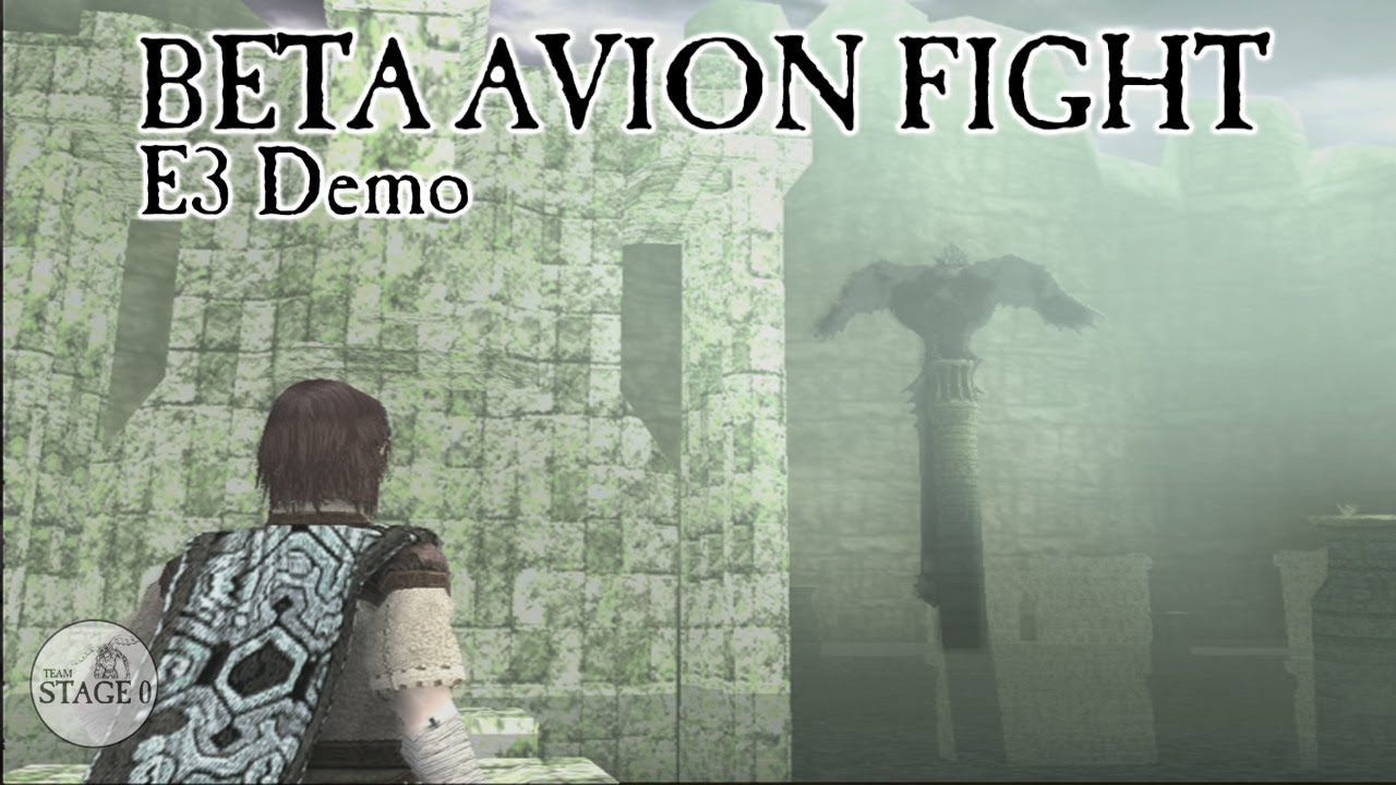 Shadow of the Colossus: E3 Demo Beta Avion Gameplay