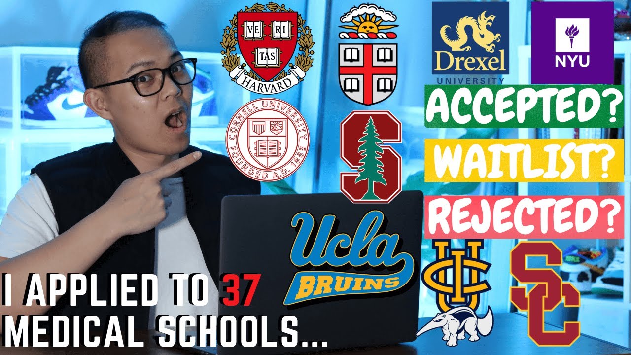 MY MEDICAL SCHOOL APPLICATION CYCLE RESULTS! | Medical School Decision Reaction and REVEAL!!!