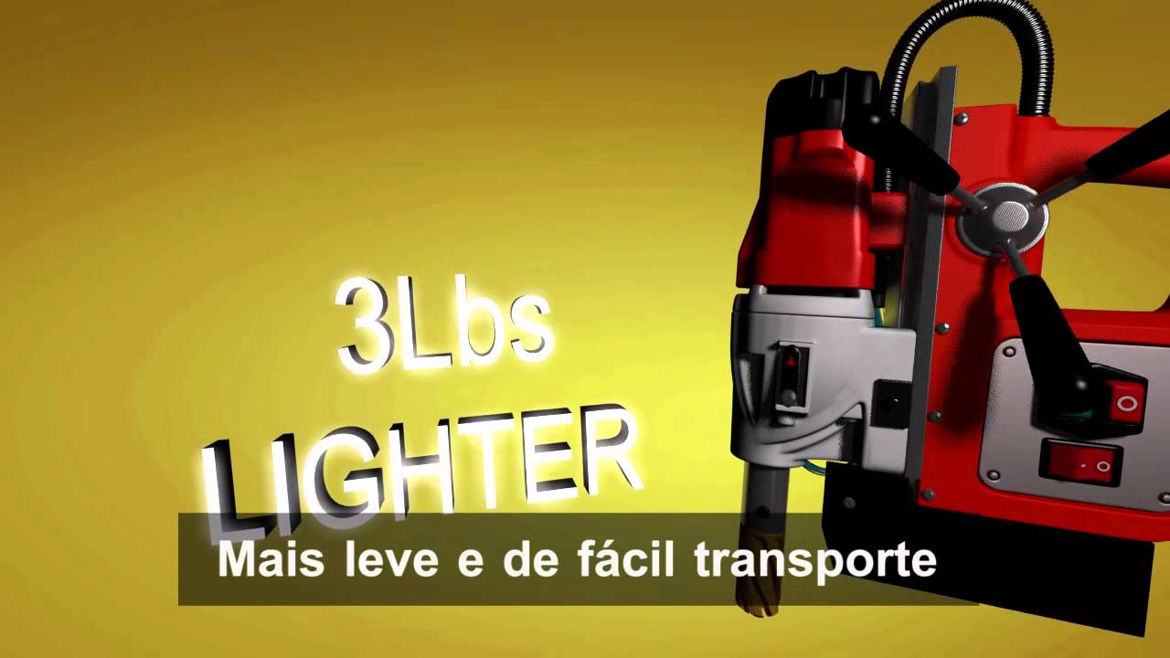 Nova Furadeira Magn&eacute;tica