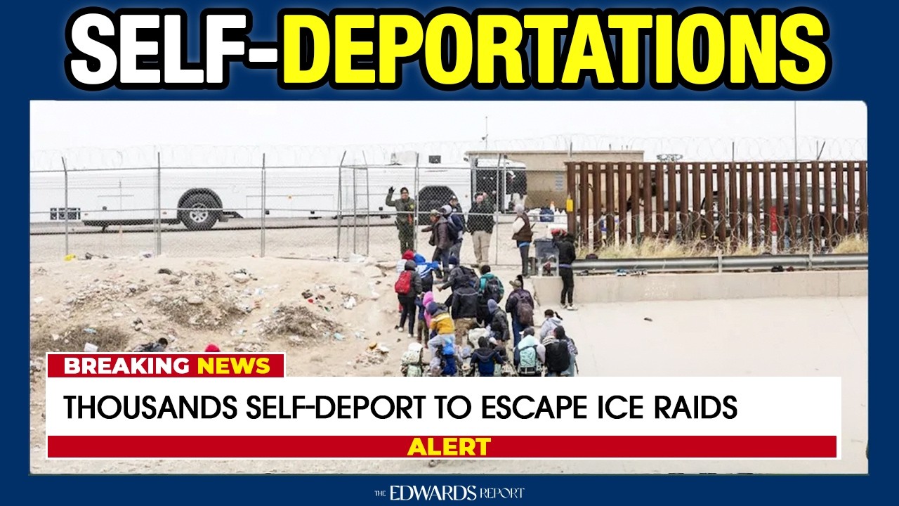 THOUSANDS of Illegal Migrants “Self-Deport” Before Massive ICE Raids