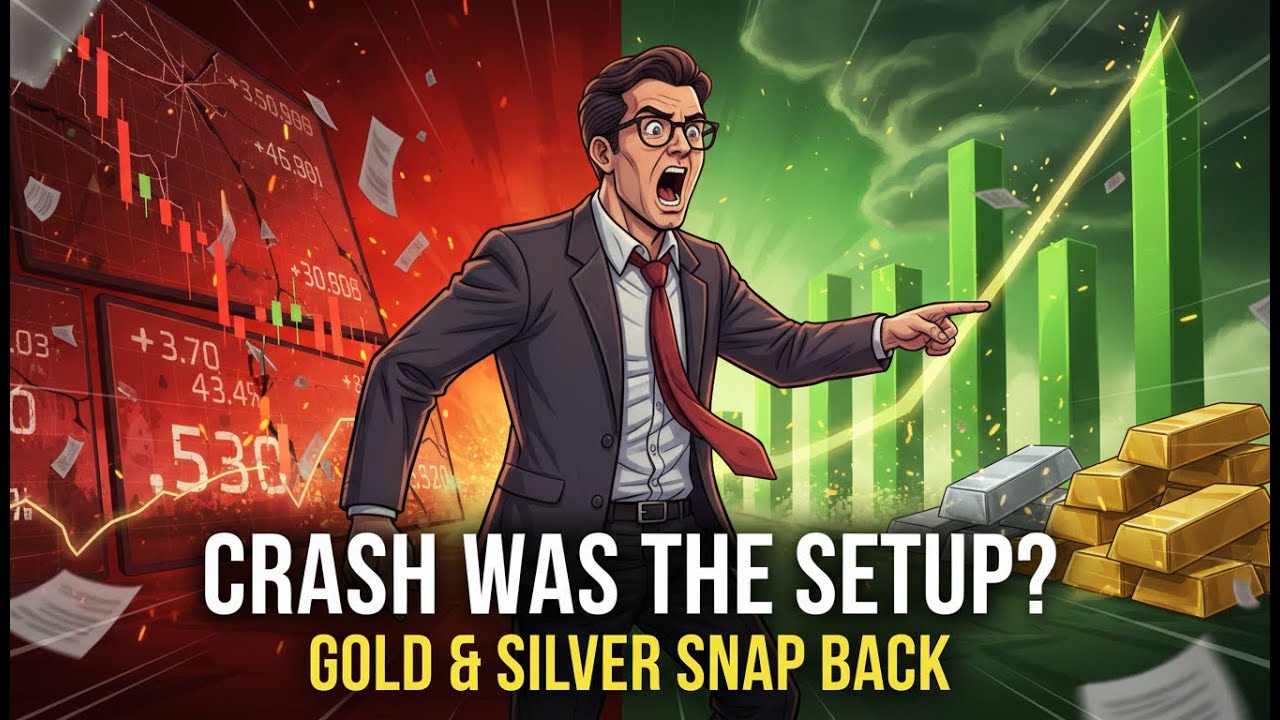 Gold & Silver REBOUND After Crash &mdash; Is This the Setup for the Next Big Move?