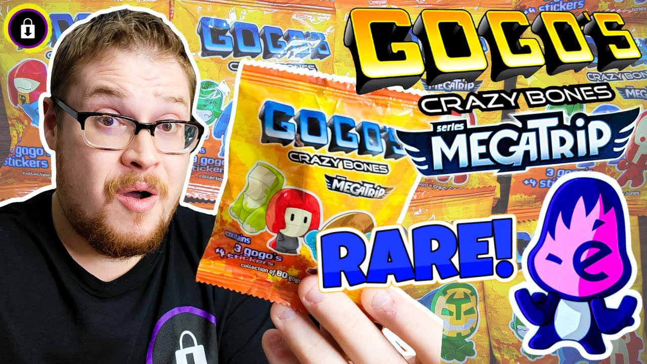 RARE LUCKY FINDS! - GoGos Crazy Bones MEGATRIP! - Nostalgic RARE Booster Packs
