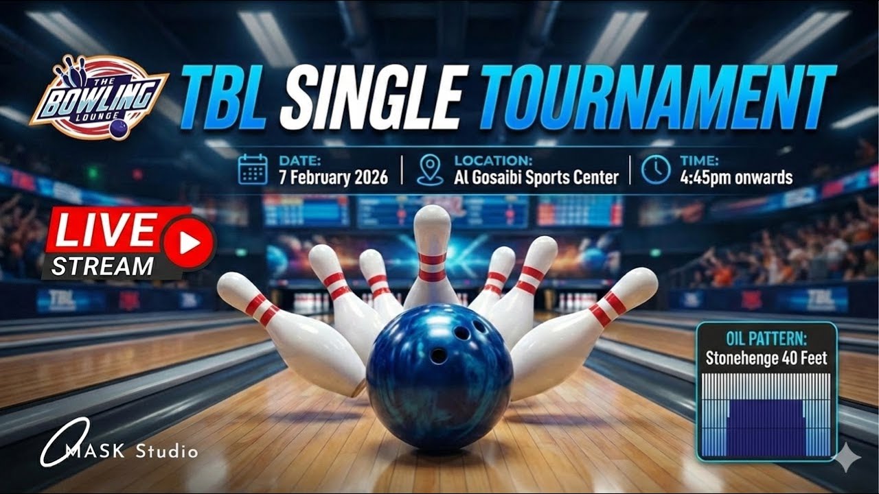 2025 - 2026 TBL FINAL WEEK - SINGLE TOURNAMENT - LANE 13 to LANE 18