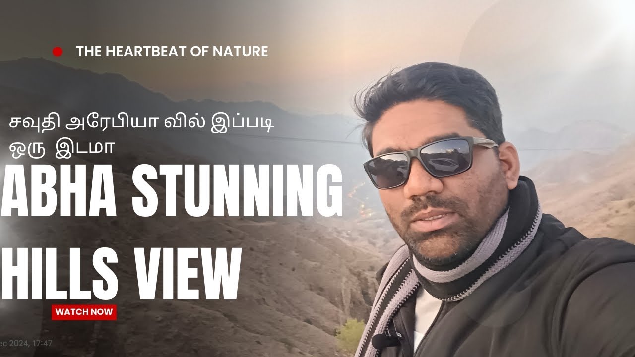 Saudi Arabia-ல Stunning Hills view ah paathachu | Abha | Mukunthan Sekar Vlogs 2024.