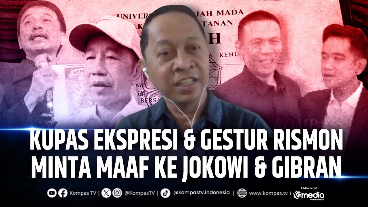 [FULL] Rismon Mendadak Minta Maaf ke Jokowi & Gibran, Ini Analisis Mikro Ekspresi