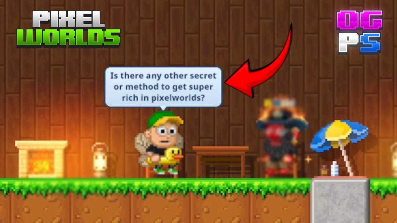 Interviewing One Of The Most Richest Player in OGPS | Pixel Worlds |