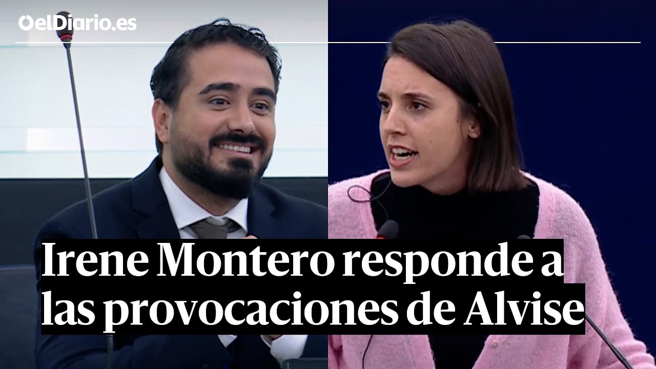 IRENE MONTERO responde a las provocaciones de ALVISE: 