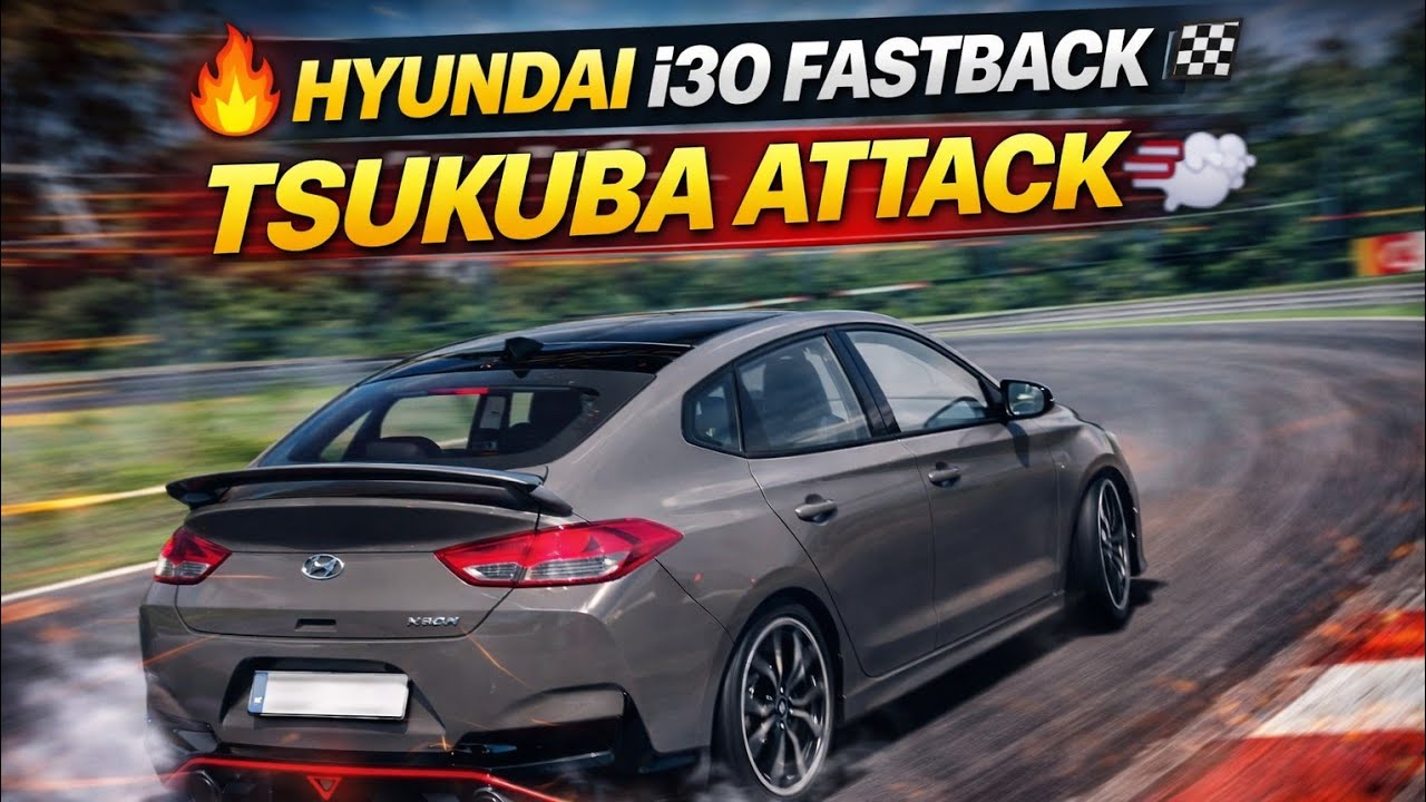 🏁🔥 Hyundai i30 Фастбэк | EK Tsukuba Race 💨 | Ассетто Корса 🔥🏁