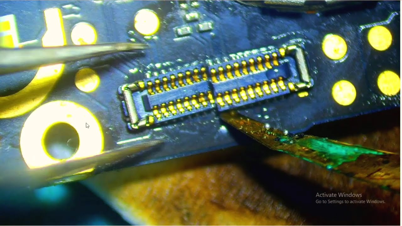 Redmi Mia3 Broken B2B Connector Damage Fix 20 pin Adjustment 17 pin#NewMobile2Service#Youtube#Shorts