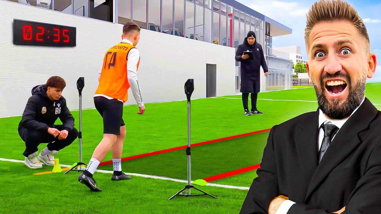 AM FACUT SELECTII LA ACADEMIA GERMANA DE FOTBAL