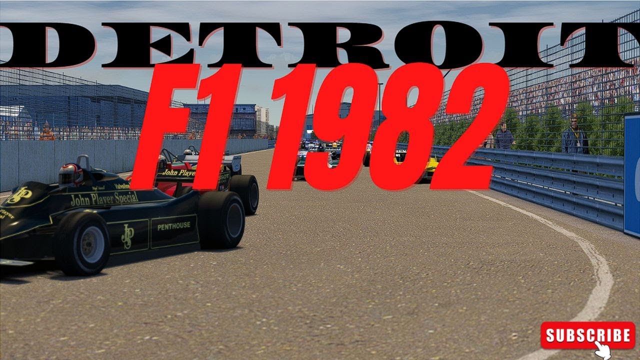 Assetto Corsa - Formula 1 1982 - USA East Coast GP - Detroit