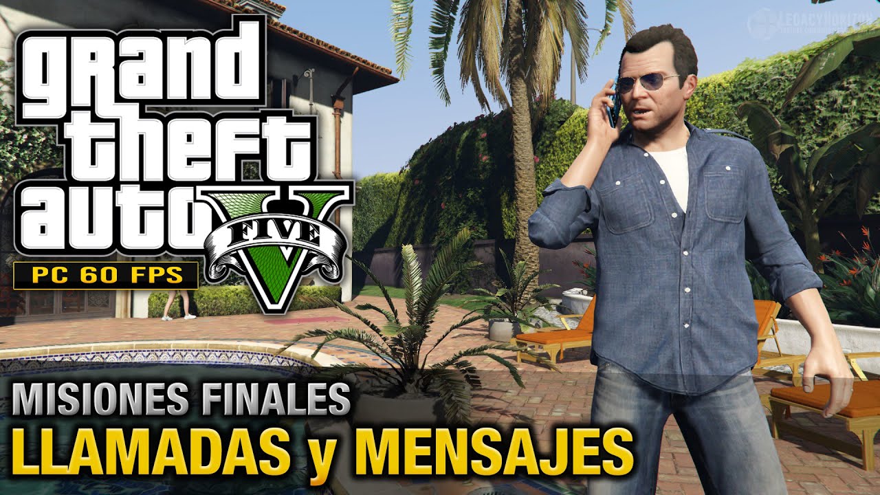 GTA 5 PC - Llamadas y mensajes después de las misiones finales (1080p 60fps)