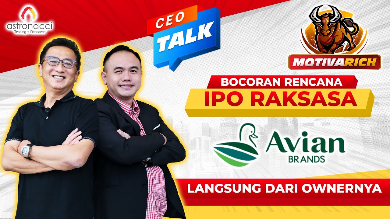 CEO TALK | Gema & Hermanto Tanoko Ngobrol Strategi Bisnis Triliunan & IPO Raksasa Avian
