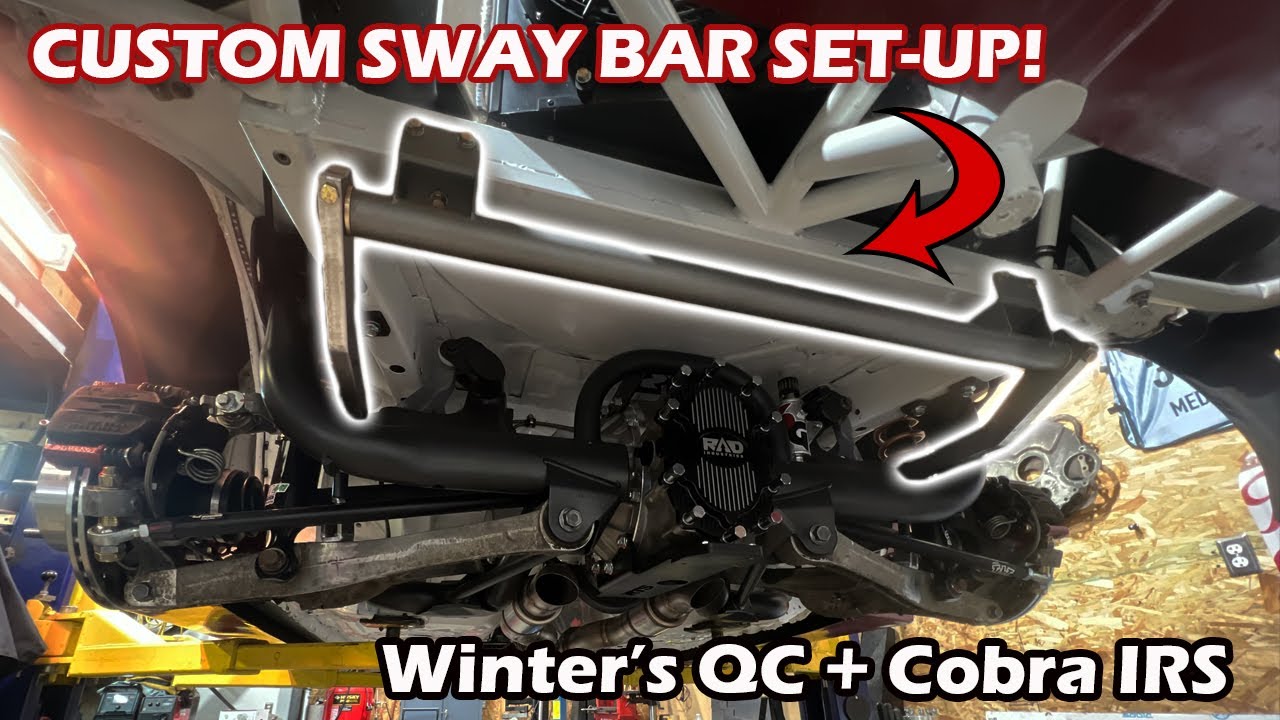 Building A Custom Sway Bar For The Cobra IRS!