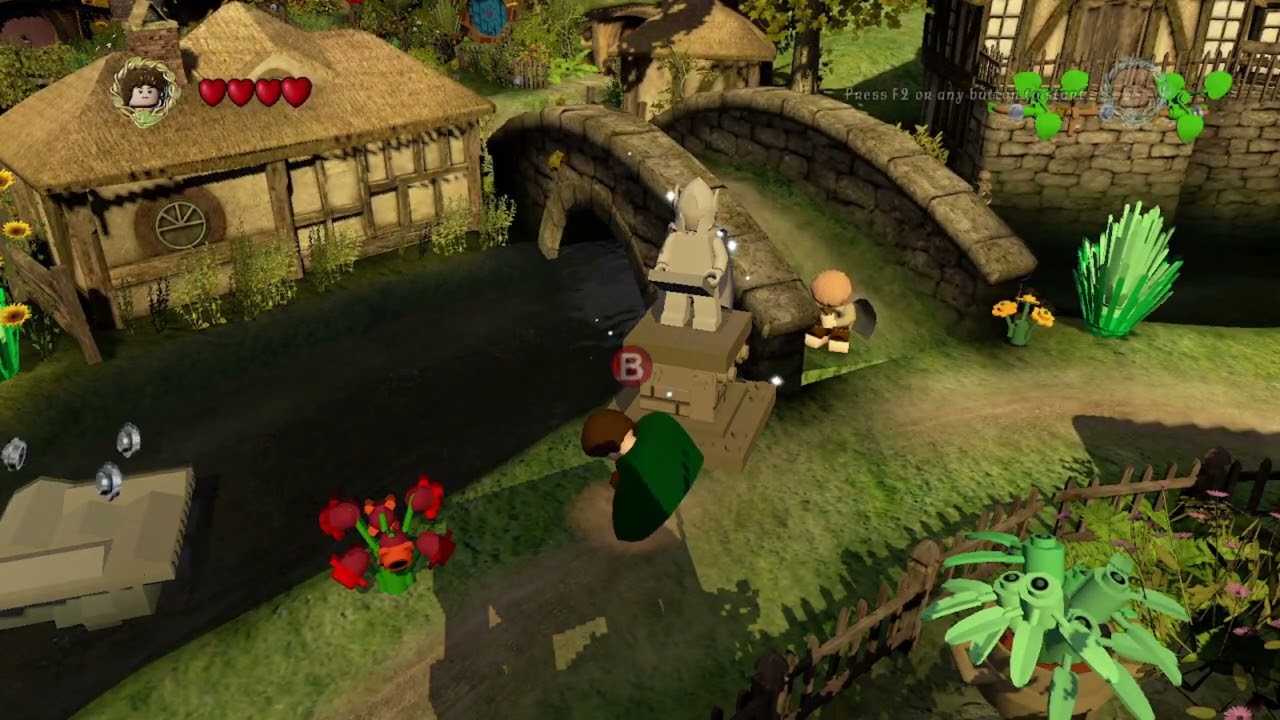 Let's Play LEGO Lord of the Rings #002 - A stroll through the Shire