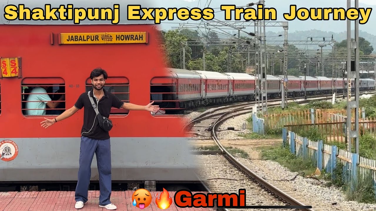 Jabalpur -Chopan -Howrah *11447 Shaktipunj Express Train Journey |