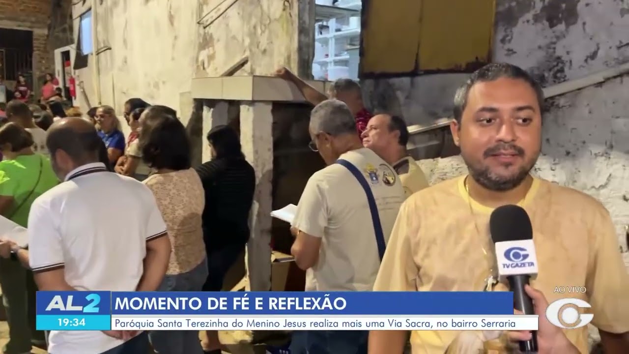 Paróquia realiza Via Sacra nos condomínios da Serraria