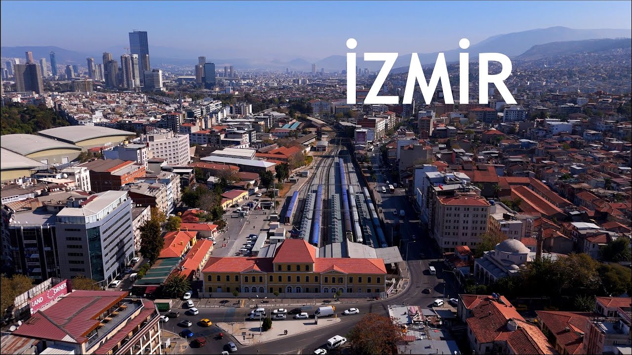 İzmir Merkezinden Drone ile Manzaralar - DJI MINI 4 PRO ile Kaydedilmiştir