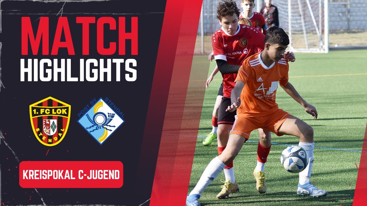 C-Jugend: 1. FC Lok Stendal II - Post SV Stendal