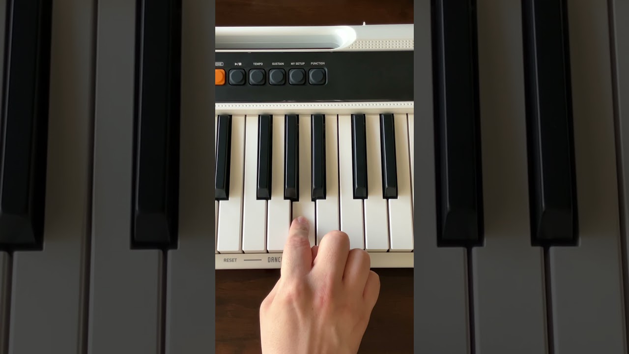 How to play a F# minor or Gb minor chord on piano