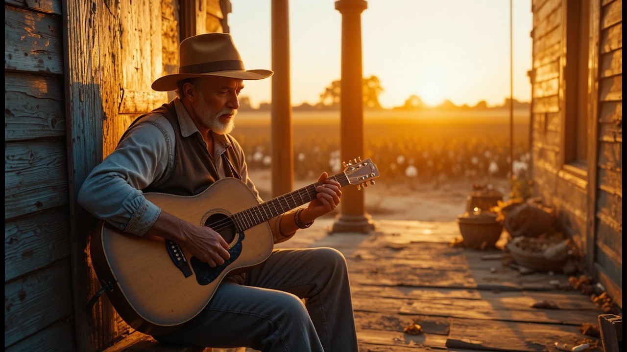Slow Blues Guitar & Harmonica | Classic Mississippi Delta Blues