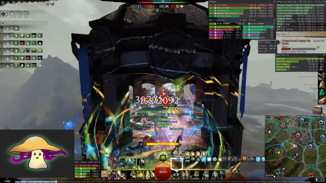 GW2 WvW JADE Soulbeast zerging with that oomph damage